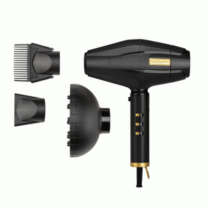 BaBylissPRO BLACKFX High-Performance Turbo Dryer