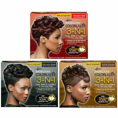 Lusters Short Looks Color Relaxer 3 In 1
