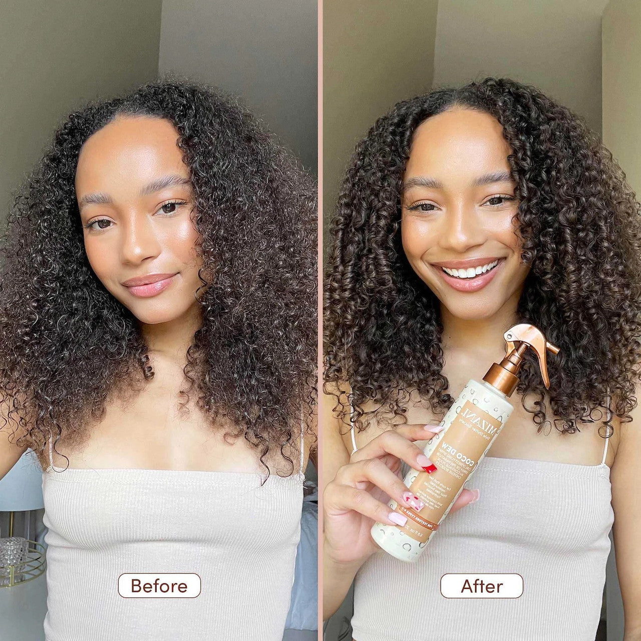 MIZANI Coco Dew Curl Pre-Styling & Restyling Refresher Spray