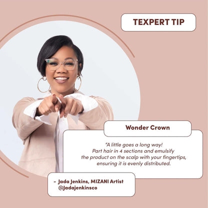 MIZANI Wonder Crown Scalp Clarifying Foaming Pre-Cleanse