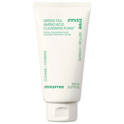 INNISFREE Green Tea Amino Hydrating Cleansing Foam (5.29 oz)