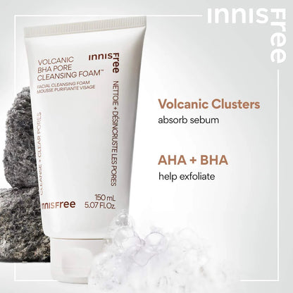 INNISFREE Volcanic BHA Pore Cleansing Foam (5.07 oz)