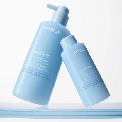 LANEIGE Mini Water Bank Gentle Gel Cleanser with Hyaluronic Acid (2.7oz)