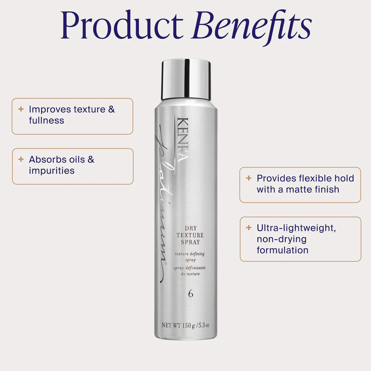 KENRA Professional Dry Texture Spray 6 (5.3oz)