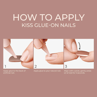 KISS Bare But Better Premium Nails - Mocha