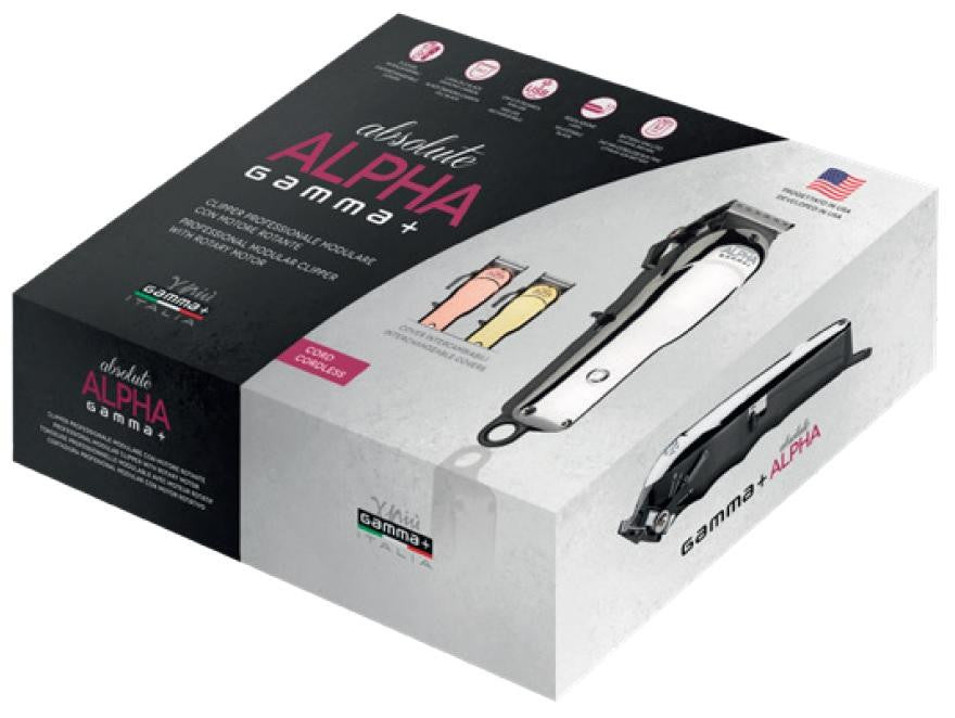 Gamma+ Absolute Alpha Cordless Clipper (Interchangeable Custom Body Kits)