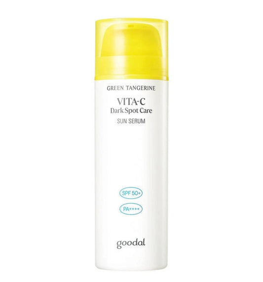 [GOODAL] Green Tangerine Vita C Dark Spot Care Sun Serum  SPF50+ PA++++