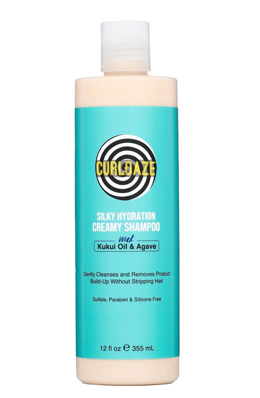 CURLDAZE Silky Hydration Creamy Shampoo (12 oz)