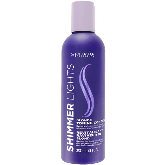 Clairol Shimmer Lights Conditioner Blonde and Silver (8 oz)
