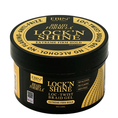 Ebin New York Braid Formula Lock N Shine (8 oz)