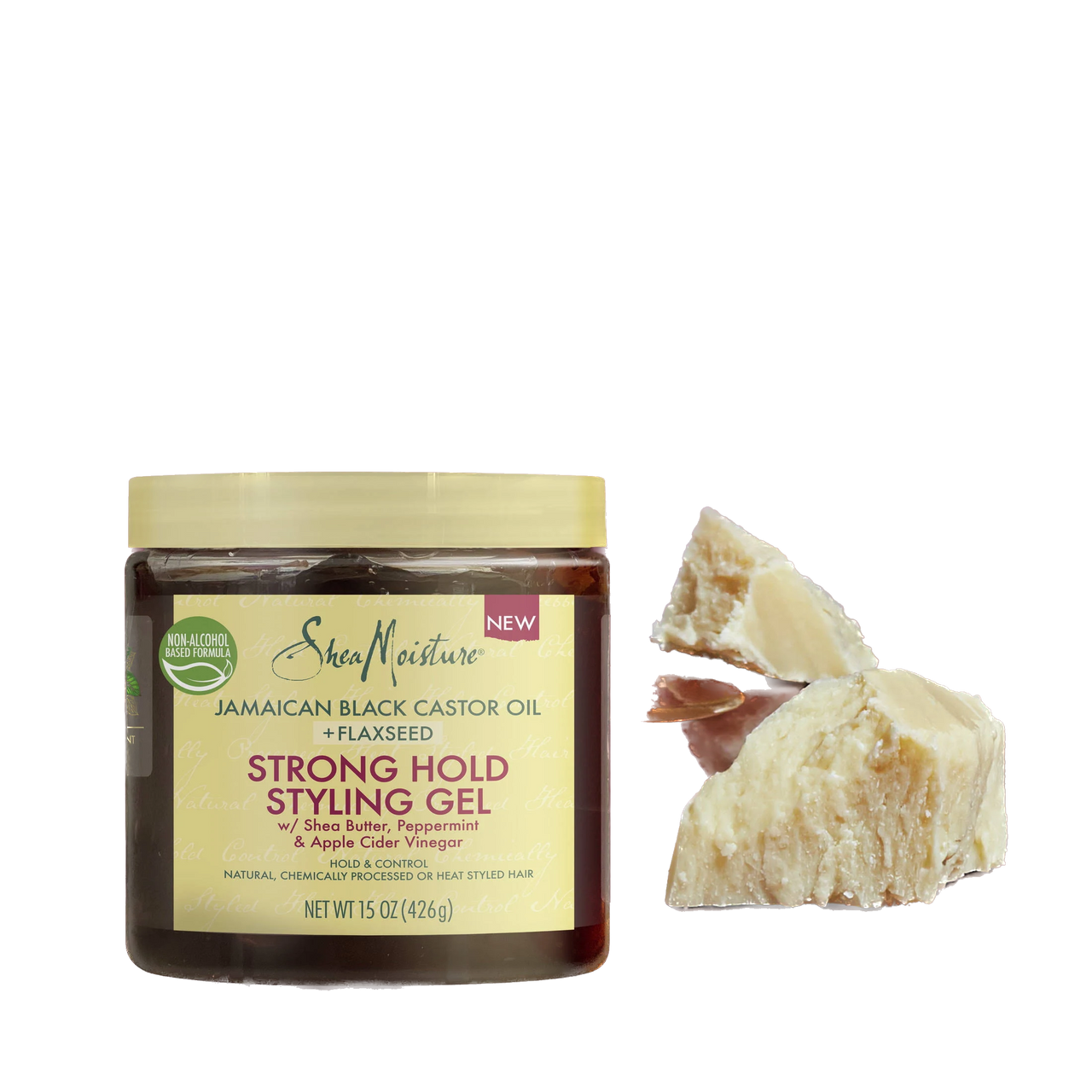 Shea Moisture Jamaican Black Castor Oil and Flaxseed Strong Hold Styling Gel
