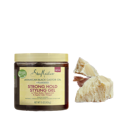 Shea Moisture Jamaican Black Castor Oil and Flaxseed Strong Hold Styling Gel