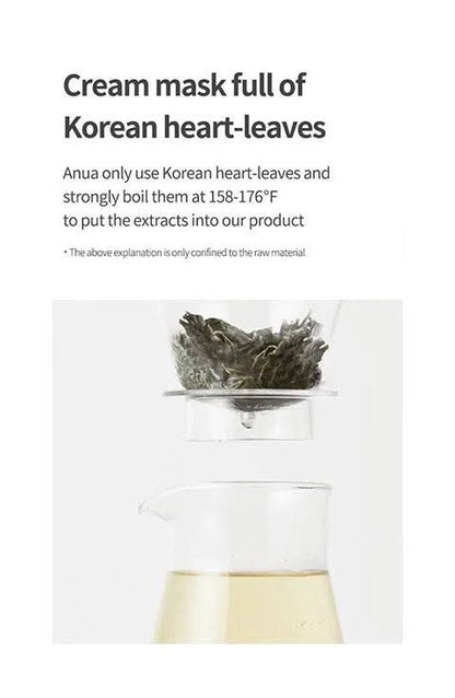 Anua Heartleaf Cream Mask Night Solution (1 sheet)