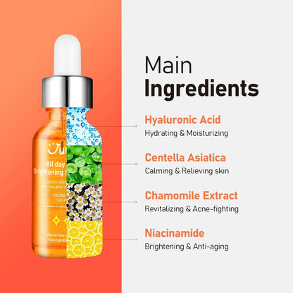 JUMISO All Day Vitamin Brightening & Balancing Facial Serum (1.01 oz)