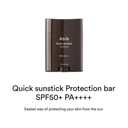 [Abib] Quick Sunstick Protection Bar SPF50+ PA++++