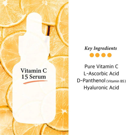 Cos De BAHA VA Vitamin C 15% Ascorbic Acid Serum (1oz)