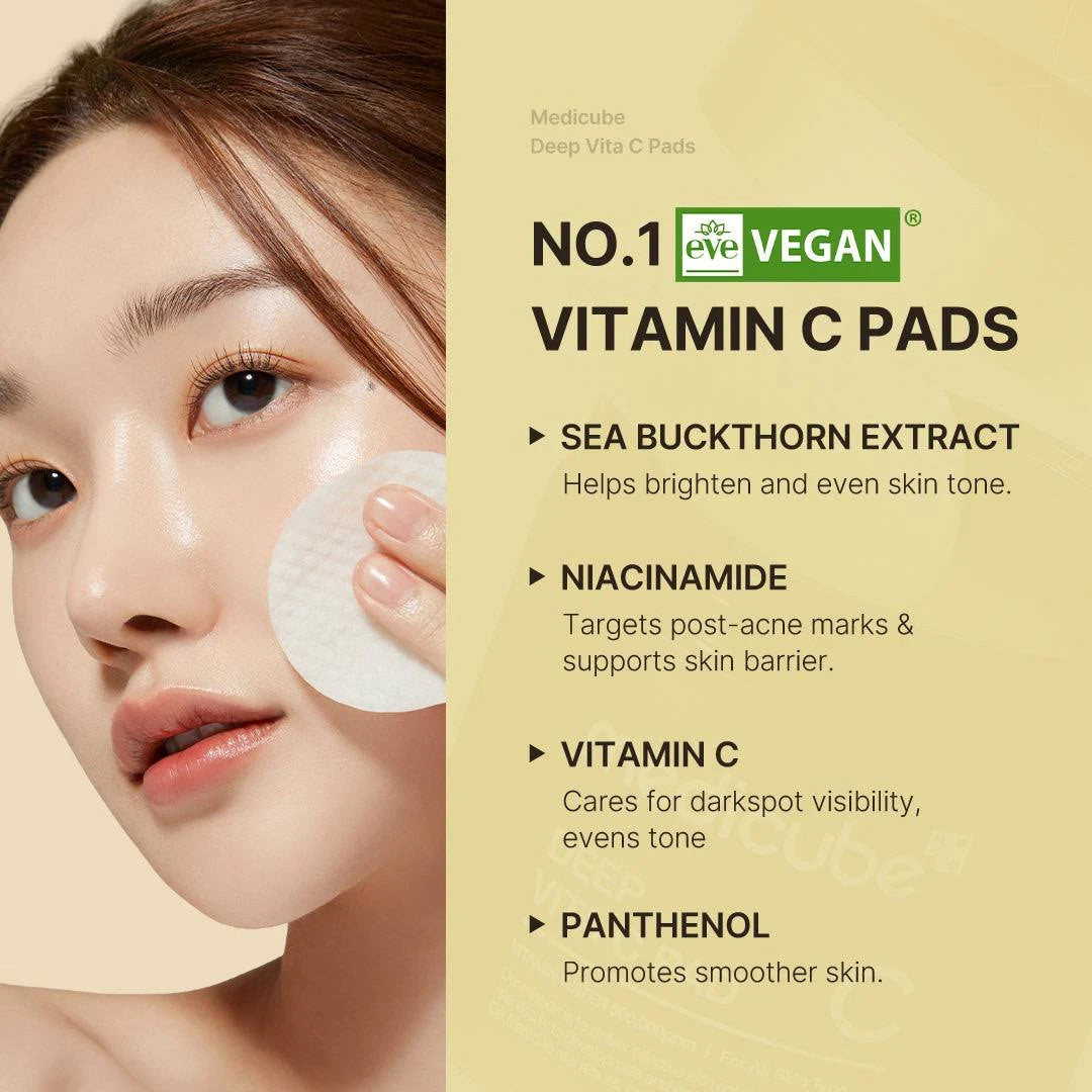 MEDICUBE Deep Vita C Pads (70 pads)