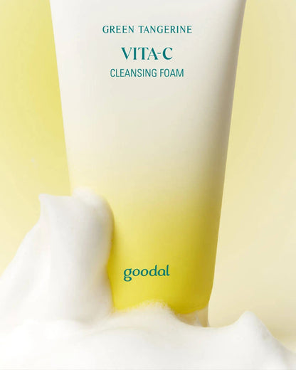 [GOODAL] Green Tangerine Vita C Cleansing Foam (5.07 oz)
