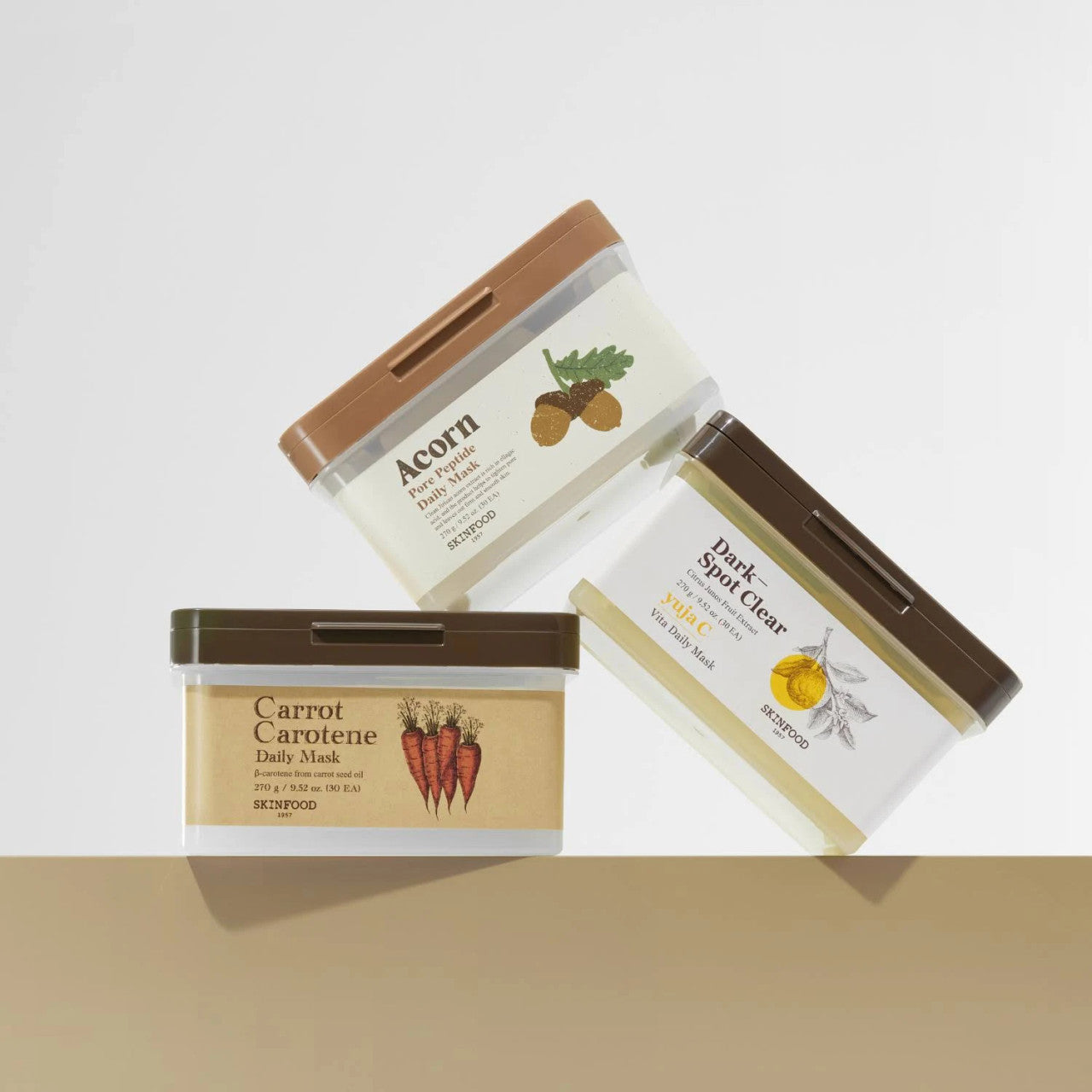 [SKINFOOD] Acorn Pore Peptide Daily Mask Sheet (30pc)
