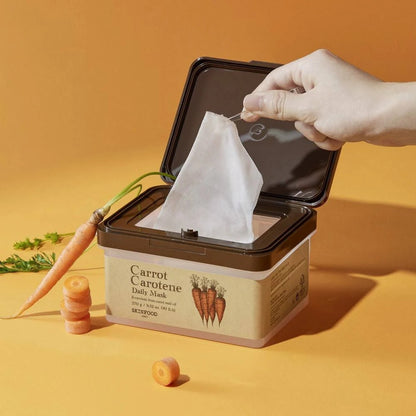[SKINFOOD] Carrot Carotene Daily Mask Sheet (30pc)