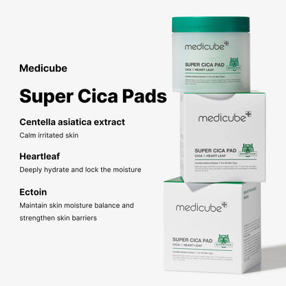 MEDICUBE Super Cica Pads (70 pads)