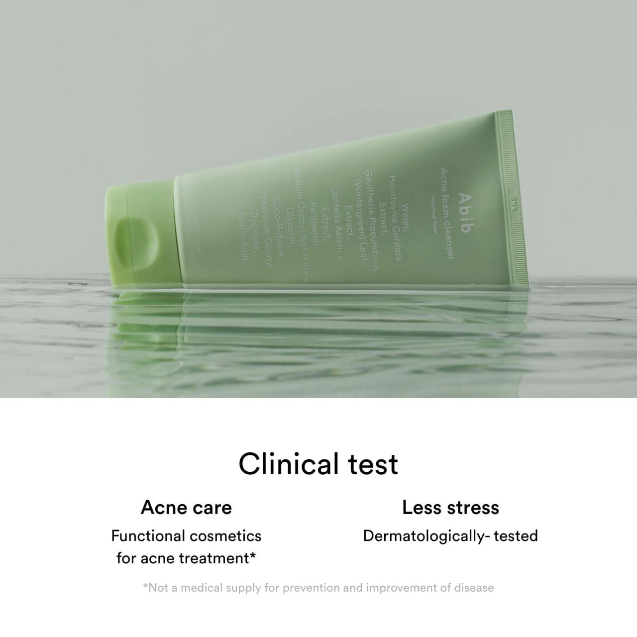 [Abib] Acne Foam Cleanser Heartleaf Foam (5.07 oz)