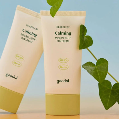 [GOODAL] Heartleaf Calming Mineral Filter Sun Cream (1.69 oz)