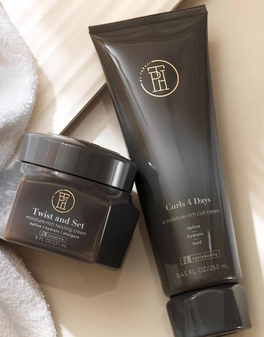 TPH Curls 4 Days a moisture-rich curl cream