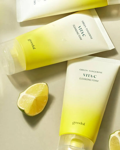 [GOODAL] Green Tangerine Vita C Cleansing Foam (5.07 oz)