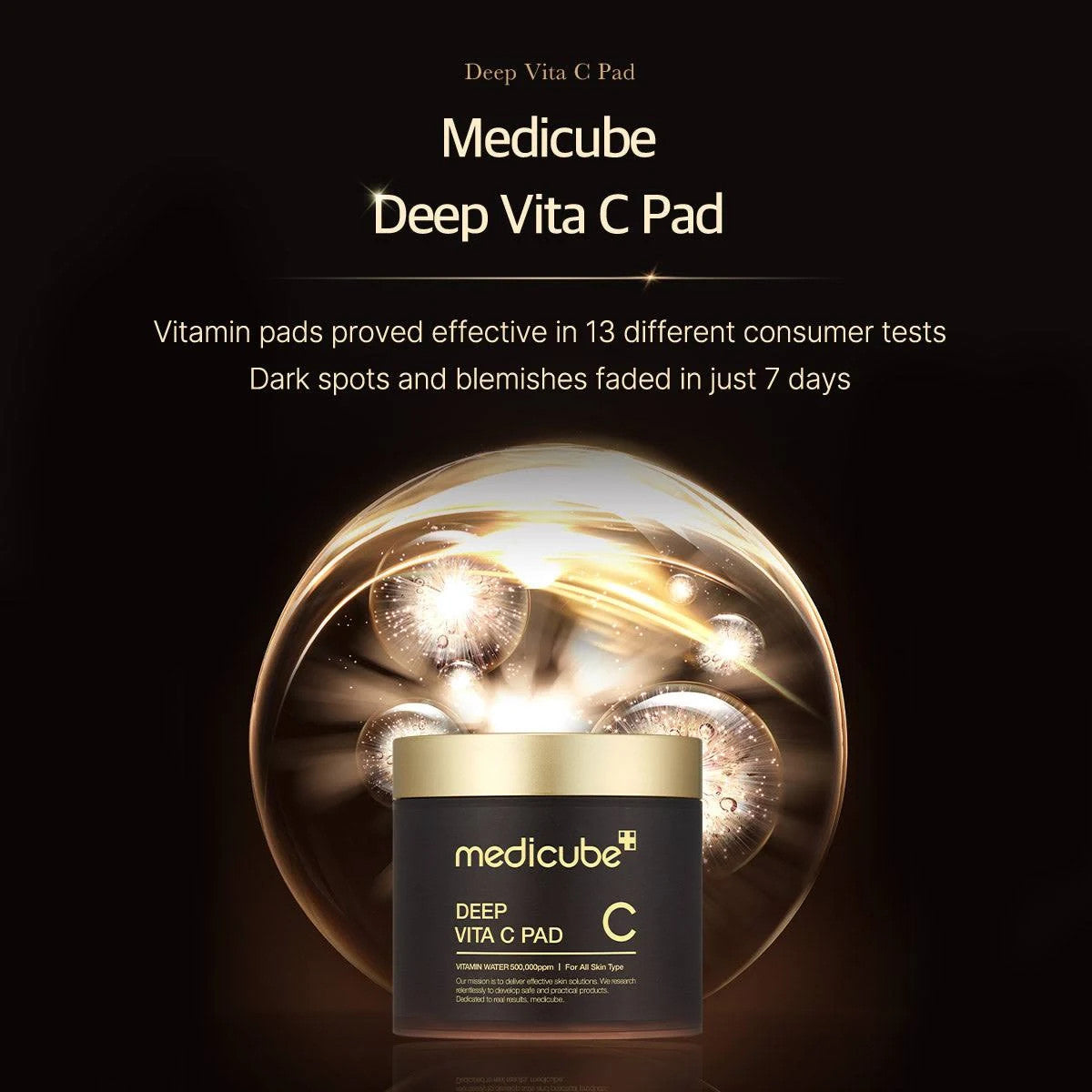 MEDICUBE Deep Vita C Pads (70 pads)