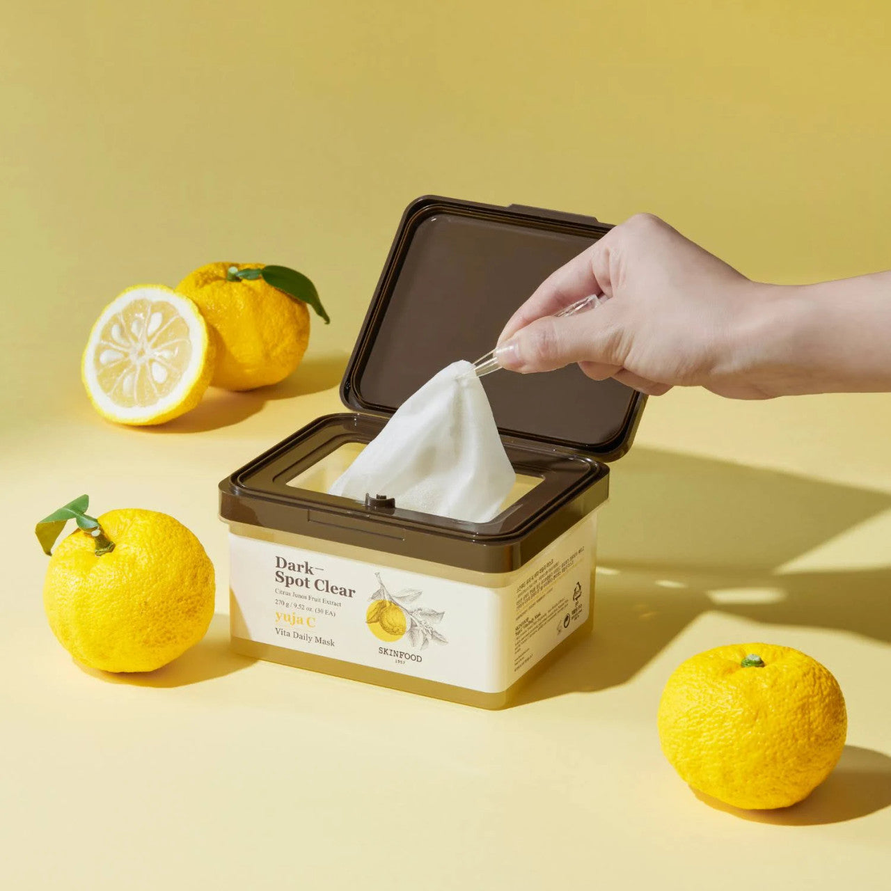 [SKINFOOD] Yuja C Vita Daily Mask (30pc)
