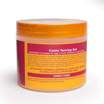 Cantu Jamaican Black Castor Oil Taming Gel (4 oz)