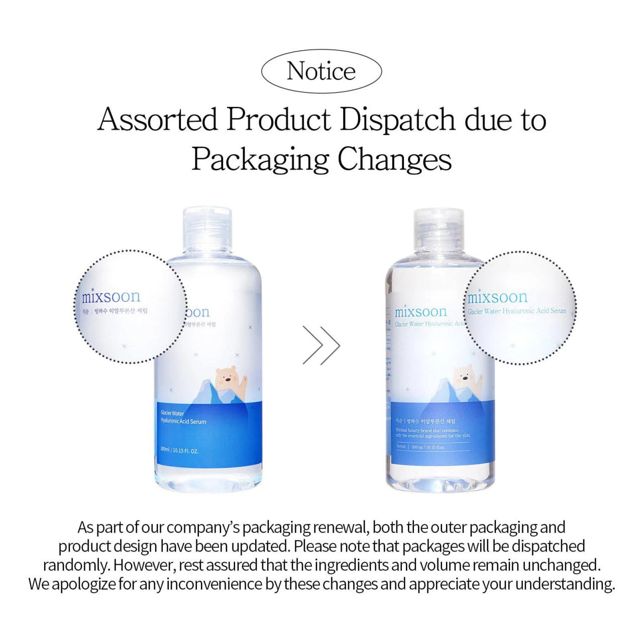 [MIXSOON] Glacier Water Hyaluronic Acid Serum (10.15 oz)
