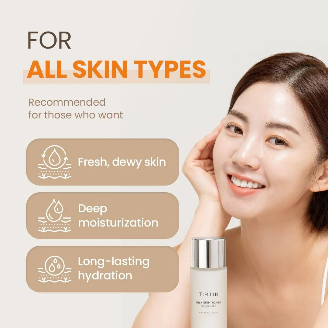 TIRTIR Milk Skin Toner (5.07 oz)