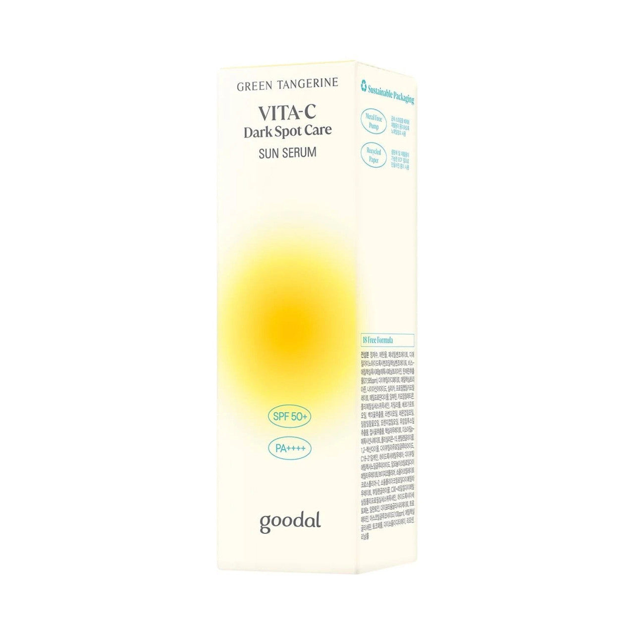 [GOODAL] Green Tangerine Vita C Dark Spot Care Sun Serum  SPF50+ PA++++