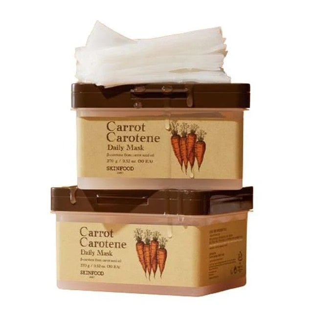 [SKINFOOD] Carrot Carotene Daily Mask Sheet (30pc)