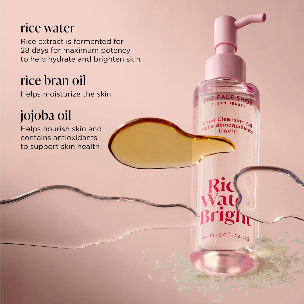 THE FACE SHOP Cleansing Light Oil (5 oz)