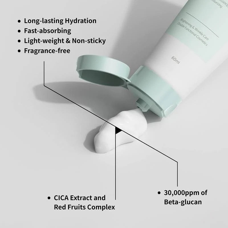 IUNIK Beta Glucan Daily Moisture Cream (2.02 oz)