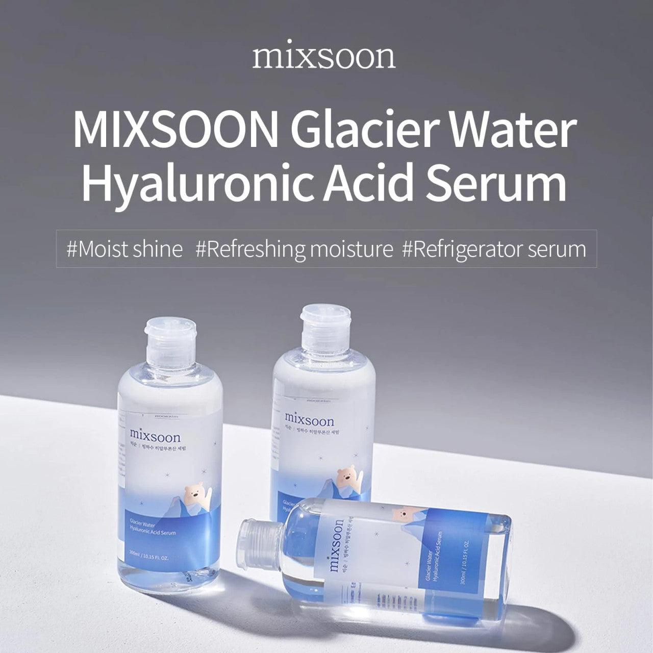 [MIXSOON] Glacier Water Hyaluronic Acid Serum (10.15 oz)