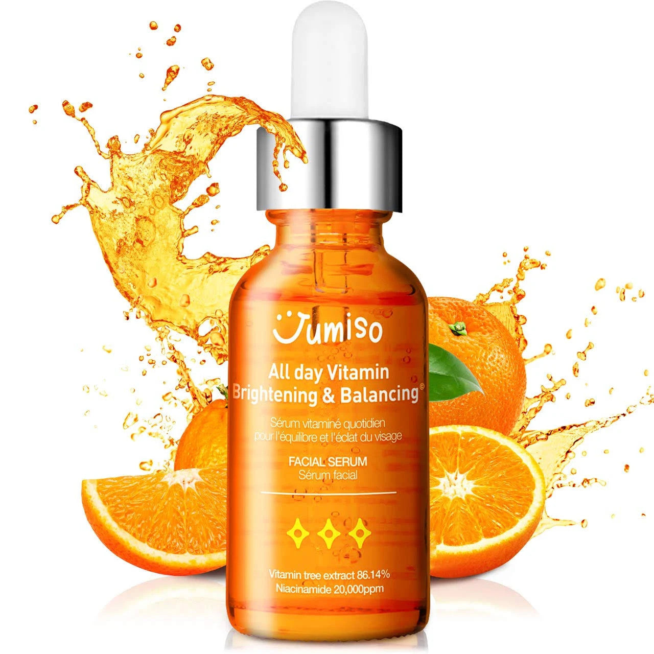 JUMISO All Day Vitamin Brightening & Balancing Facial Serum (1.01 oz)