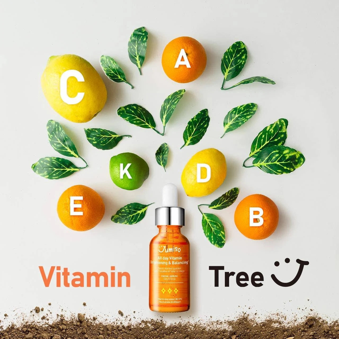 JUMISO All Day Vitamin Brightening & Balancing Facial Serum (1.01 oz)