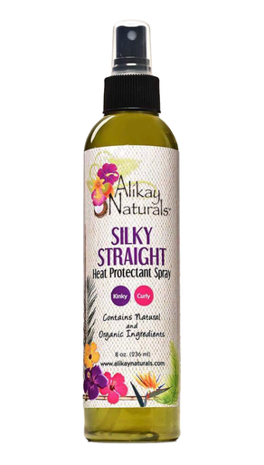 Alikay Naturals Silky Straight Heat Protectant Spray