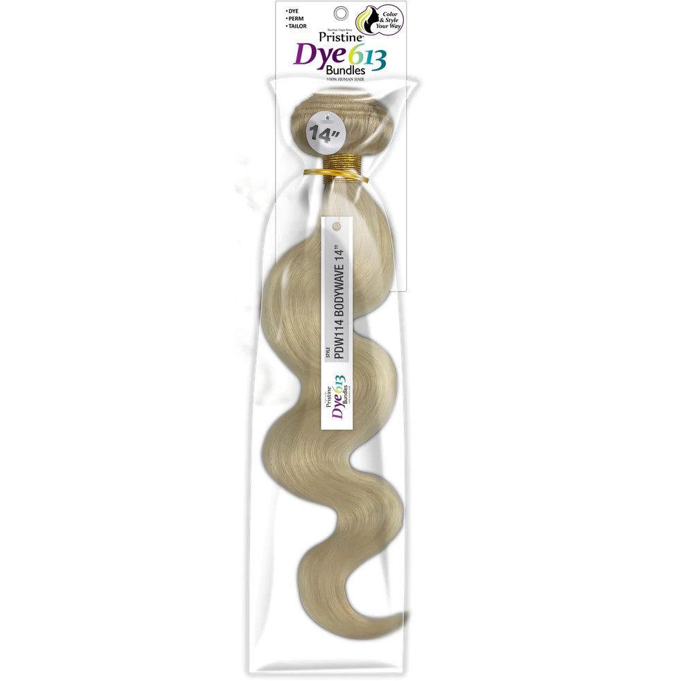 MANE CONCEPT 100% Unprocessed Human Hair Weave - DYE 613 Body Wave