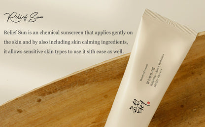 [BEAUTY OF JOSEON] - Relief Sun : Rice + Probiotic PA++++ , SPF50+