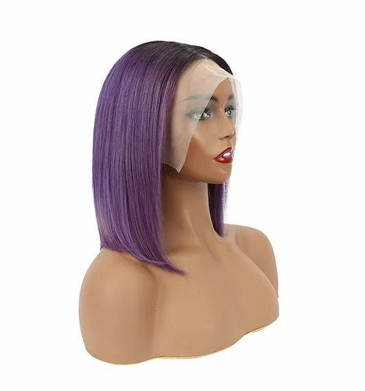 Bellatique 13x4 Lace Frontal Wig Coco T1B/PURPLE
