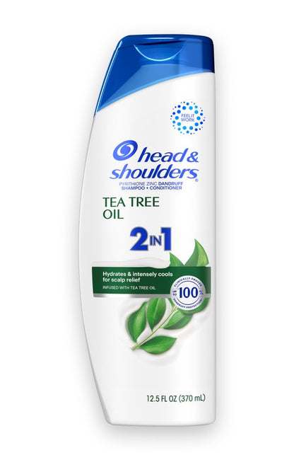 Head and Shoulders 2-In-1 Tea Tree Oil Dandruff Shampoo (12.5 oz)