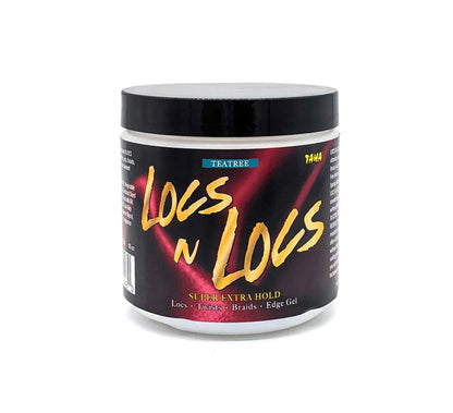Locs & Locs Gel 5X Super Extra Hold Edge Gel 16oz