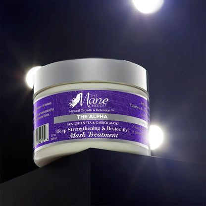The Mane Choice Green Tea & Carrot Deep Strengthening & Restorative Mask Treatment