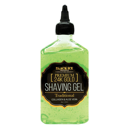 Black Ice Signature Series 24K Gold Shaving Gel