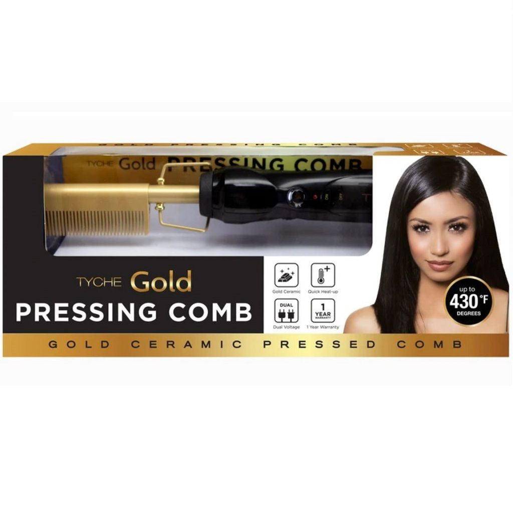 TYCHE Gold Pressing Comb